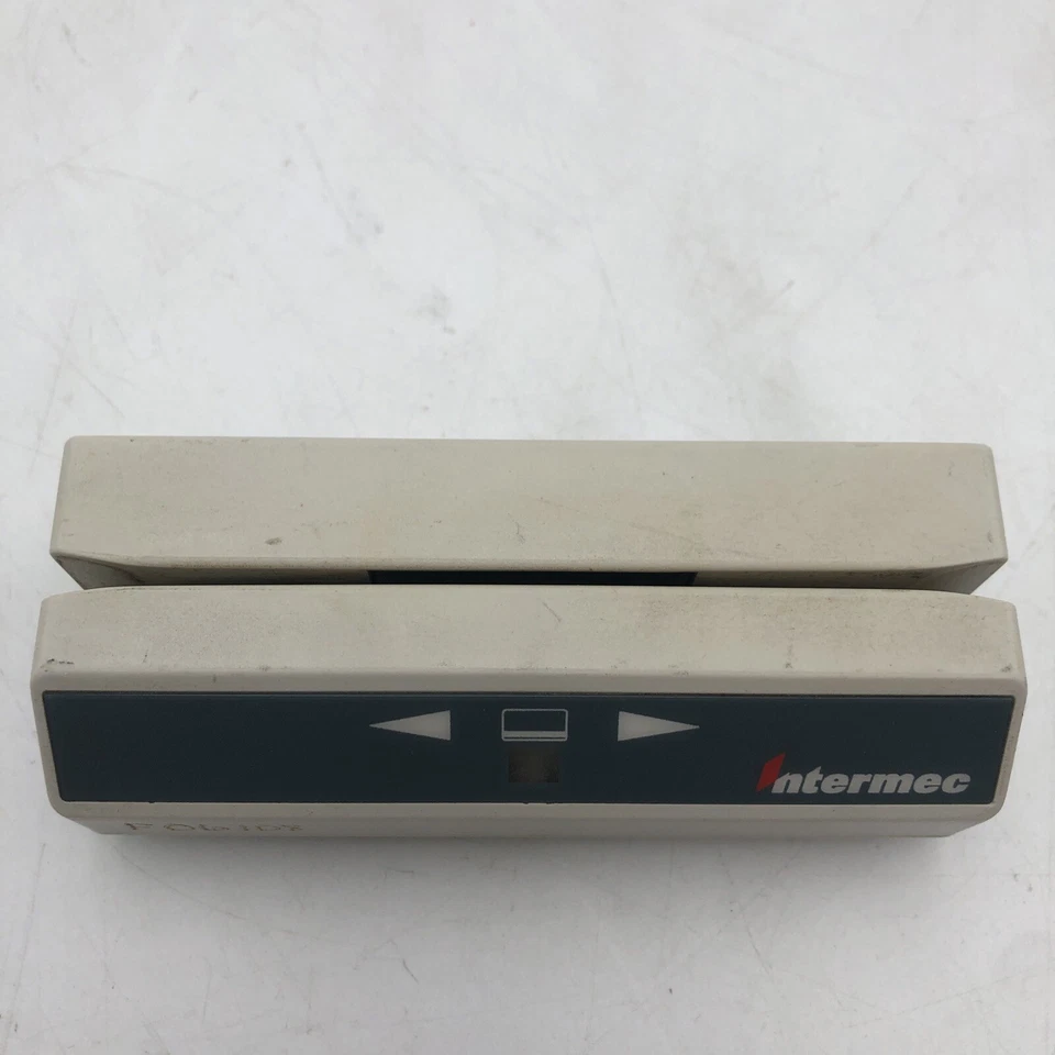 Vintage Intermec MAGSCAN 1P 0-155000-00-01 Wedge Mag Strip Reader AS IS READ A - Image 2 of 4