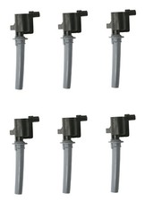 6 DELPHI Engine Direct Ignition Coils Set for Ford for Mazda for Mercury V6 3.0L