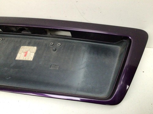 VY VZ Commodore SS S boot garnish number plate surround 92083422 970L Cosmo - Picture 4 of 7