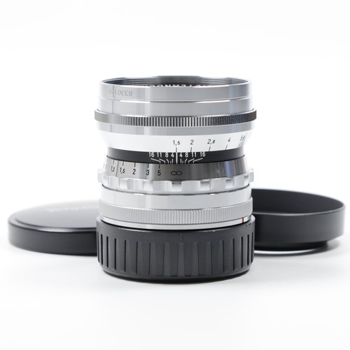 Voigtlander NOKTON Vintage Line 50mm F1.5 VM Silver for LeicaM[Near Mint] #4241J - Picture 1 of 12