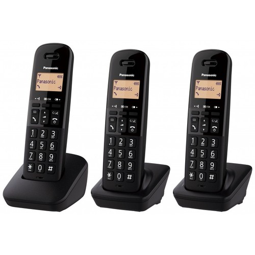 Panasonic KX-TGB613 Telefono DECT Identificatore di chiamata Nero - Foto 1 di 1