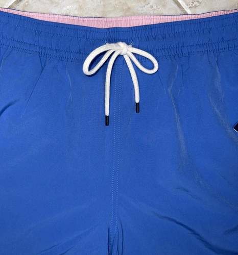 Bañador Polo Ralph Lauren Traveler para hombre L azul POLO BEAR 5,75 entrepierna $98 nuevo con etiquetas - Imagen 4 de 12