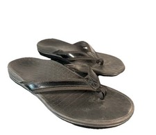 Vionic Tide II Toe Post Women's Orthotic Flip Flop Sandals - Black, US 9