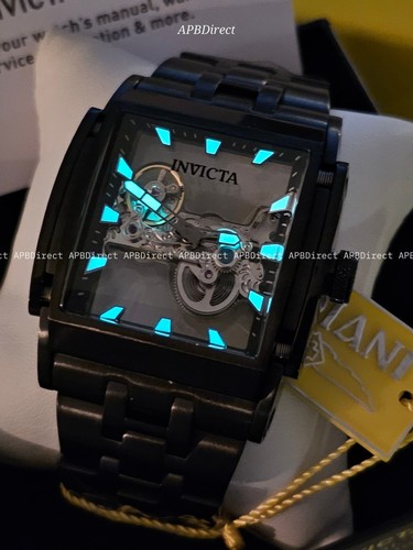 Invicta - Speedway The BEAST Combat Black MECHANICAL Carbon Fiber mens watch - Picture 11 of 19