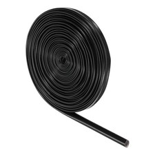 Insulation Braided Cable Sleeve,20 Ft-1/5" ID Black