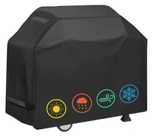 Char-Broil 3-5 Burner Rip-Stop Gas Grill Cover Heavy Duty Waterproof Resistant