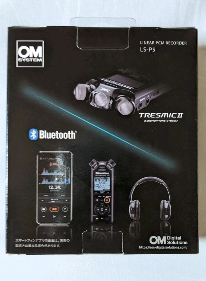 DDU OM System Olympus LS-P5 PCM Recorder Tresmic II Microphone System New frm JP - Image 3 of 4