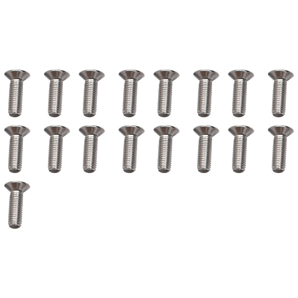 FOR 2007-2018 Jeep Wrangler JK Body Door Hinge Replacement Set Powder Coat 16pcs - Image 2 of 4