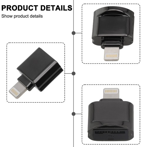 Conveniently Carry Your Files Lightweight TF Card Reader for iOS and OTG - Photo 11/24