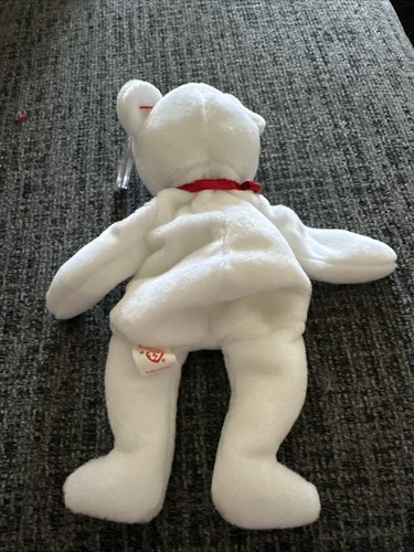 Ty 4058 Valentino Bear Beanie Baby 1993/1994 - Picture 2 of 2