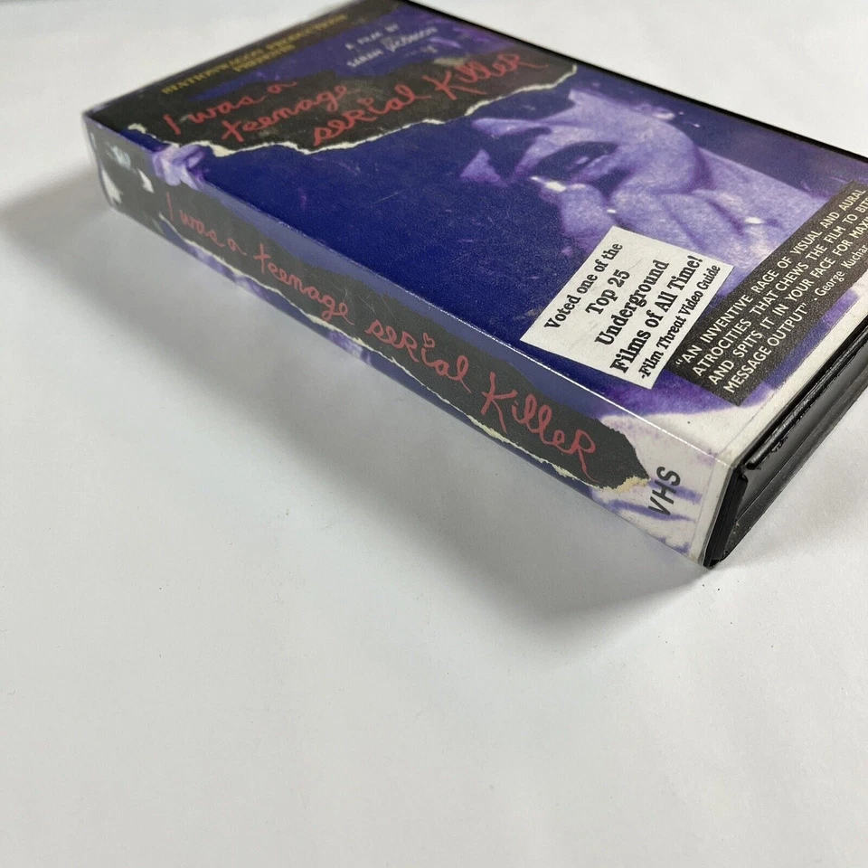 I Was a Teenage Serial Killer VHS TAPE Sarah Jacobson Rare Cult Underground - Image 2 of 4