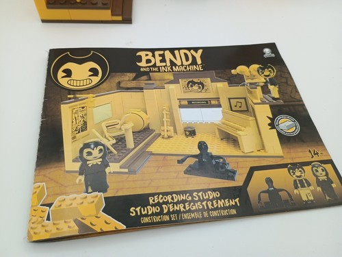 Bendy And The Ink Machine Tonstudio Baukasten ohne Karton, komplett - Bild 8 von 9