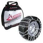 2 Link Tire Chains & Tensioners for Husqvarna Snowblower with 15x5x6 Tires Snow