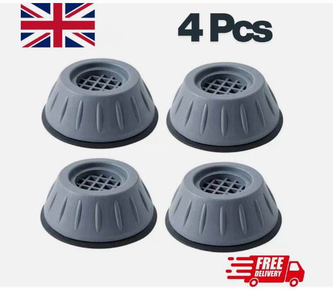 Almohadillas para pies amortiguador de piernas amortiguador amortiguador de piernas 4 piezas para lavadora