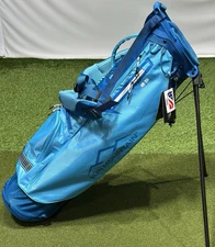 Sun Mountain 2.5+ Plus Lightweight 4-Way Stand Carry Golf Bag - Surf/River NEW!