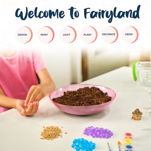 Bryte beleuchtetes Einhorn Terrarium Set für Kinder, Spielzeug für Mädchen im Alter von 4-12 Jahren - Bild 5 von 9