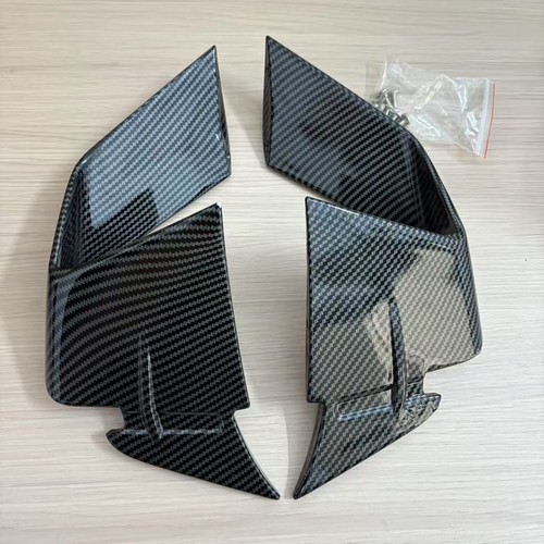 For BMW S1000RR M1000RR 2019-2022 Carbon Fiber Front Spoiler Fxed Wind Winglets - Picture 5 of 7