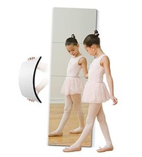 Full Length Mirror for Kids Safety Shatterproof Mirror,Plastic Wall