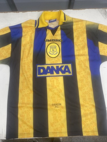 maglia shirt camiseta calcio T.C. Everton Umbro DANKA