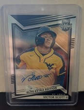 2022 Panini Elite Extra Edition - Victor Scott II #157 Signatures