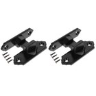 2pcs rechter -Tor rechten Winkelriegel Schwarzer rechter