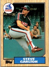 1987 Topps Steve Carlton  718 Chicago White Sox