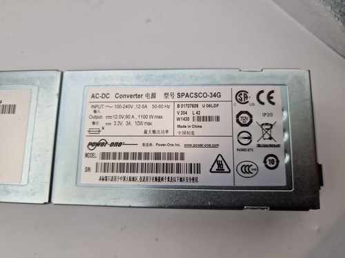 Brand new and Genuine Cisco 1100W Power Supply / N55-PAC-1100W-B V03 34G - Picture 2 of 6