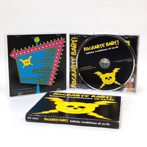 Rockabye Baby Lullaby CDs Lot Green Day U2 AC/DC Calm Music for Babies - Imagen 4 de 7