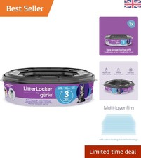 LitterLocker Refill for Cat Litter Disposal System - XL Capacity, Odor Barrie...