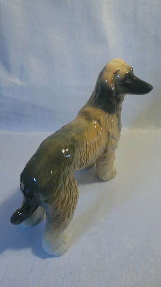 Vintage Handsome Coopercraft Afghan Hound Dog Figurine Figure Ornament - Image 4 of 4