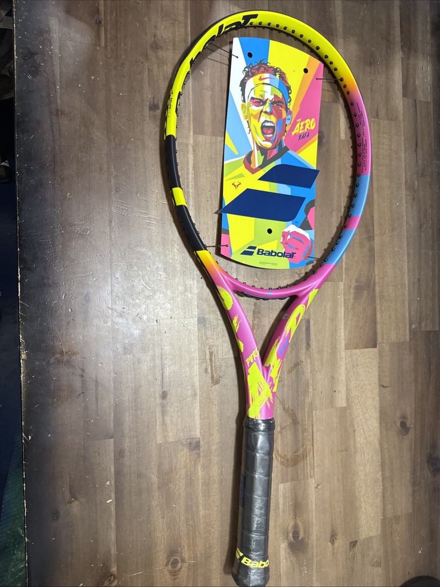 New Babolat Pure Aero Rafa Tennis Racket size 4 3/8