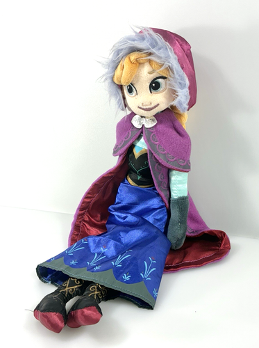 Disney Store Frozen Anna Plüschpuppe Kuscheltier 16 Zoll Stofftier Prinzessin - Bild 3 von 9