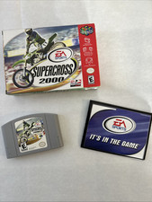 Supercross 2000 (Nintendo 64, 1999) Box Cartridge No Manual Authentic N64