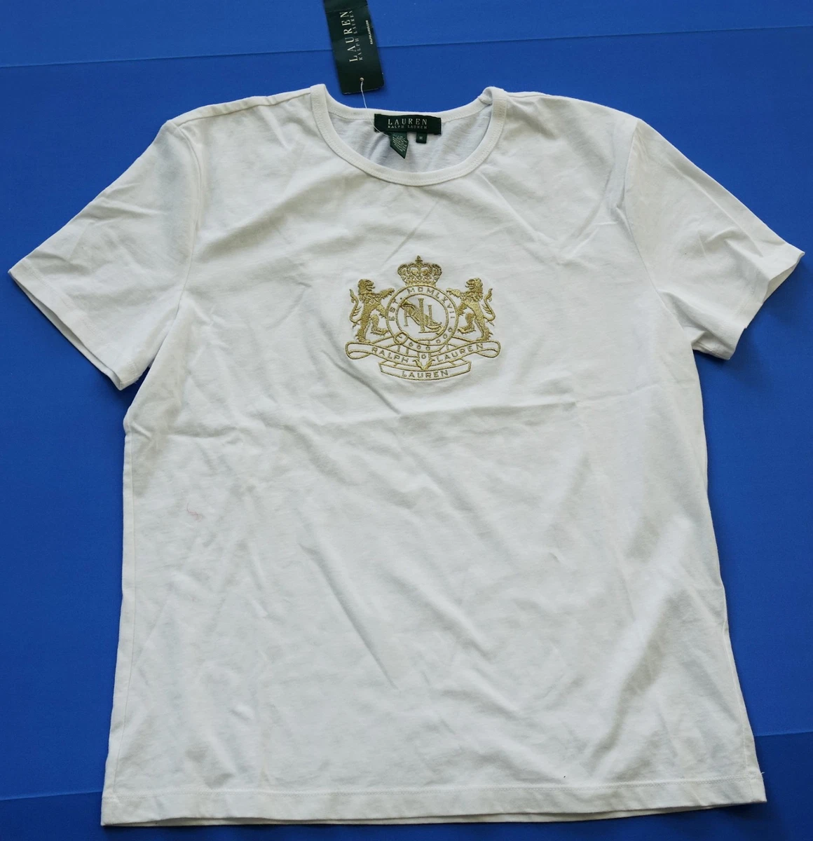 トップス GOLD SUMMER COTTON BROWSING S/S T-SHIRT Cotton Gold T-Shirt Tops for Women for sale | eBay
