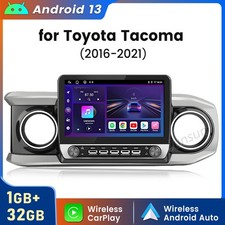 For Toyota Tacoma 2016-2021 Android13 Apple CarPlay Car Radio GPS Stereo WIFI BT