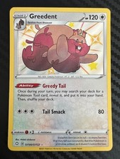 Pokémon TCG Greedent Shining Fates SV100/SV122 Holo Shiny Holo Rare VLP
