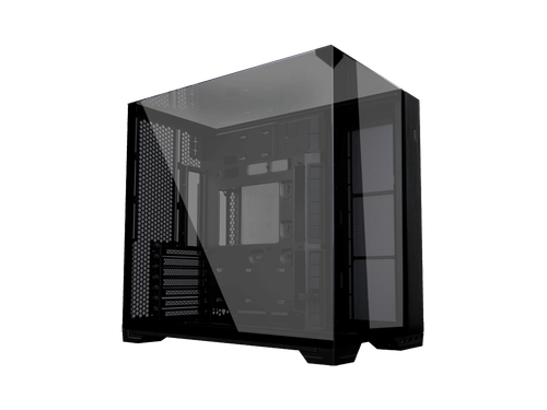 LIAN LI O11 vision compact black  color Aluminum / Steel / Tempered Glass ATX - Picture 1 of 5
