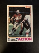 1982 Topps - In Action Joe Montana #489