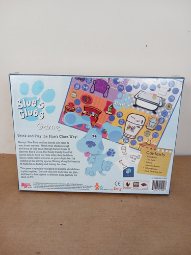 Blue's Clues Game : Think and Play! (University Games, 1998) 01240 - Sealed - Picture 3 of 4