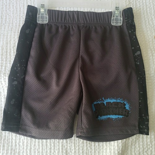NWT Marvel Black Panther Boys Cosplay Hooded Top & Shorts Outfit Set Size 4 - Picture 7 of 8