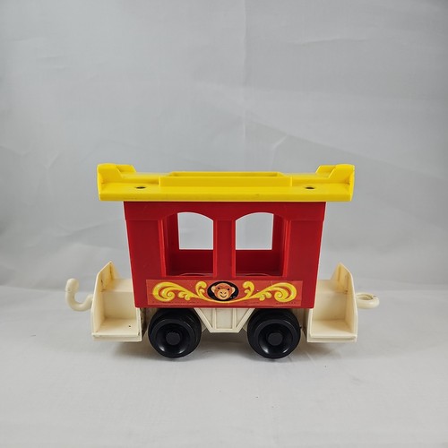 Tren de circo Fisher Price vintage con algunos animales 1973 - Imagen 14 de 15