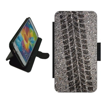 Tyre Mark Handy Hülle Wallet Flip Cover für iPhone Samsung Pixel Auto Profil TYR1