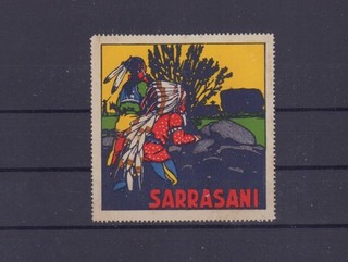 Circus „Sarrasani“ Eröffnung Dresden 1912 Zirkus Reklamemarke Nr. 2