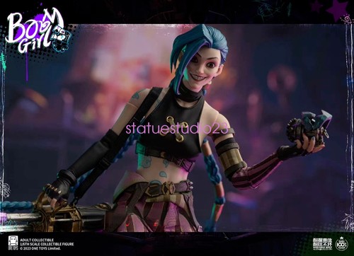 Action Figure 1/6 Onetoys League of Legends Jinx Model Toy Deluxe Ver. - Picture 7 of 7