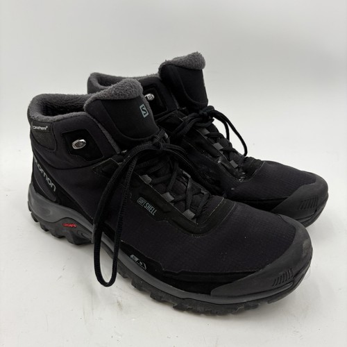 Salomon Men's Climatherm SoftShell Boot Contagrip Waterproof 11 US Shoe Shelter