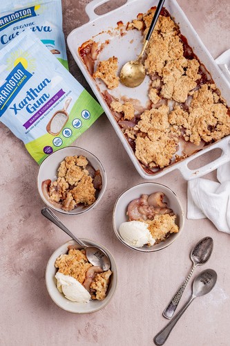 Goma xantana Carrington Farms espesante sin gluten 5 oz ceto apto para veganos - Imagen 3 de 5