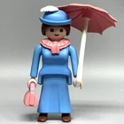 Playmobil Victorian Female Adult Figure Noblewoman Mansion Kiosk Scene 5350 VTG