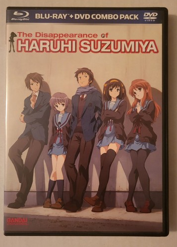 The Disappearance of Haruhi Suzumiya - Blu-Ray/DVD Combo - Picture 1 of 4