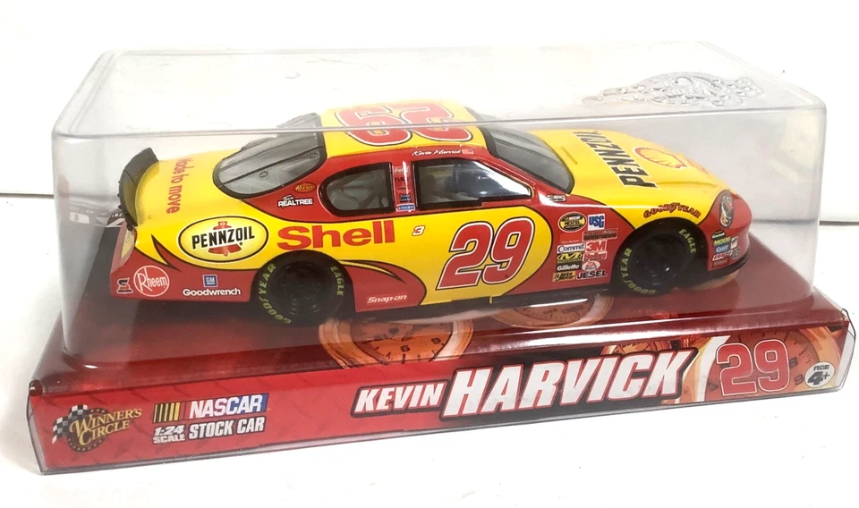 Kevin Harvick 1:24 Winner's Circle #29 NASCAR Shell Pennzoil 2007 Diecast Car. - Image 3 of 4