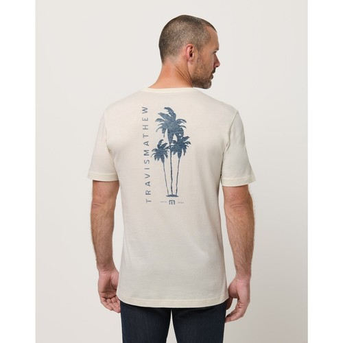 Neu mit Etikett TravisMathew Salzsprüh-T-Shirt in Birke Größe XL - Bild 2 von 8